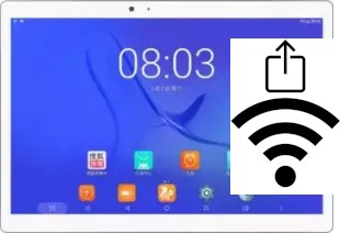 Como gerar um código QR com a senha Wifi em um Teclast T20