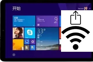 Como gerar um código QR com a senha Wifi em um Teclast X10HD 3G