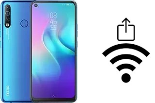 Como gerar um código QR com a senha Wifi em um Tecno Camon 12 Air