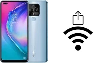 Como gerar um código QR com a senha Wifi em um Tecno Camon 16 Pro