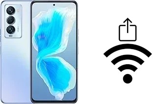 Como gerar um código QR com a senha Wifi em um Tecno Camon 18 Premier