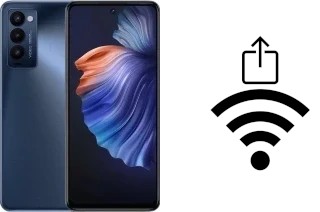 Como gerar um código QR com a senha Wifi em um Tecno CAMON 18P