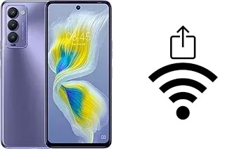 Como gerar um código QR com a senha Wifi em um Tecno Camon 18T