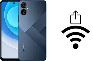 Como gerar um código QR com a senha Wifi em um Tecno Camon 19 Neo