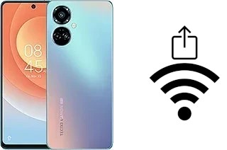 Como gerar um código QR com a senha Wifi em um Tecno Camon 19 Pro