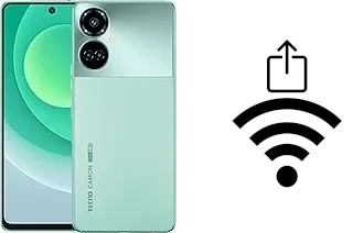 Como gerar um código QR com a senha Wifi em um Tecno Camon 19 Pro 5G