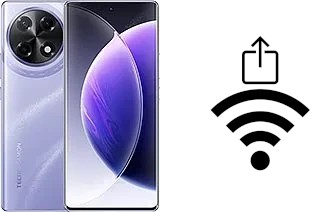 Como gerar um código QR com a senha Wifi em um Tecno Camon 30S