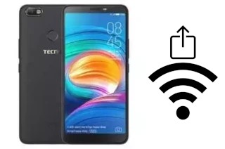 Como gerar um código QR com a senha Wifi em um Tecno Camon i Click