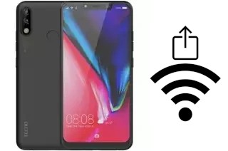 Como gerar um código QR com a senha Wifi em um Tecno Camon i Sky 3