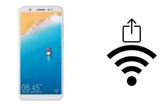 Como gerar um código QR com a senha Wifi em um Tecno Camon i