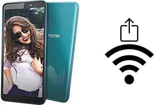 Como gerar um código QR com a senha Wifi em um Tecno Camon iACE2