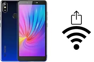 Como gerar um código QR com a senha Wifi em um Tecno Camon iACE2X