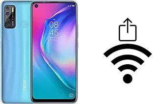 Como gerar um código QR com a senha Wifi em um TECNO Camon 15 Air