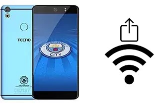 Como gerar um código QR com a senha Wifi em um Tecno Camon CX Manchester City LE