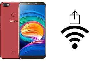 Como gerar um código QR com a senha Wifi em um Tecno Camon X Pro