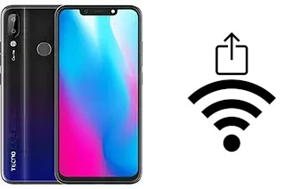 Como gerar um código QR com a senha Wifi em um Tecno Camon 11 Pro