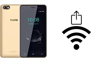 Como gerar um código QR com a senha Wifi em um Tecno F2