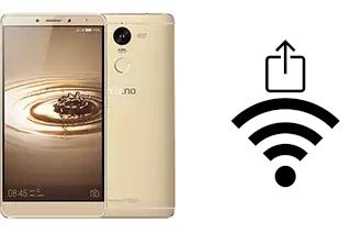 Como gerar um código QR com a senha Wifi em um Tecno Phantom 6 Plus