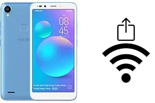 Como gerar um código QR com a senha Wifi em um Tecno Pop 1S