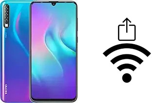 Como gerar um código QR com a senha Wifi em um Tecno Phantom 9