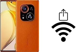 Como gerar um código QR com a senha Wifi em um Tecno Phantom X2 Pro