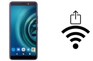 Como gerar um código QR com a senha Wifi em um Tecno Pop 4