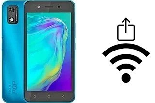 Como gerar um código QR com a senha Wifi em um Tecno Pop 5c