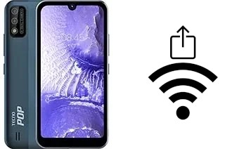 Como gerar um código QR com a senha Wifi em um Tecno Pop 5S