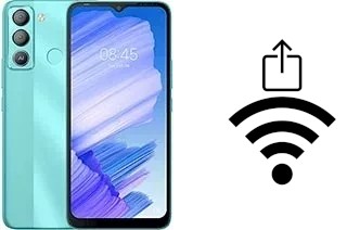 Como gerar um código QR com a senha Wifi em um Tecno Pop 5 LTE