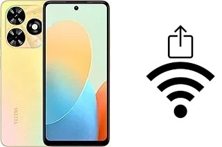 Como gerar um código QR com a senha Wifi em um Tecno Pop 8