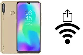 Como gerar um código QR com a senha Wifi em um Tecno Pouvoir 3 Plus