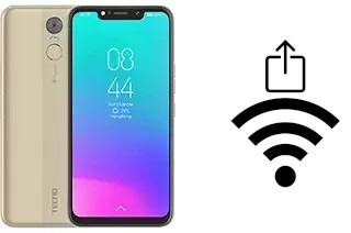 Como gerar um código QR com a senha Wifi em um Tecno Pouvoir 3