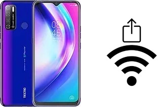 Como gerar um código QR com a senha Wifi em um Tecno Pouvoir 4 Pro