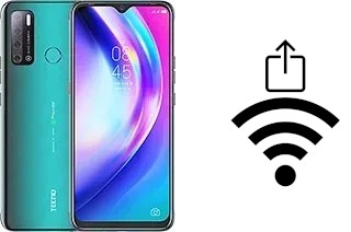 Como gerar um código QR com a senha Wifi em um Tecno Pouvoir 4