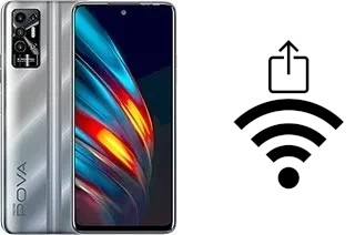 Como gerar um código QR com a senha Wifi em um Tecno Pova 2