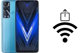 Como gerar um código QR com a senha Wifi em um Tecno Pova Neo