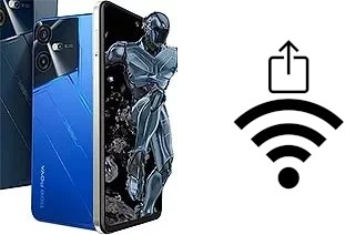 Como gerar um código QR com a senha Wifi em um Tecno Pova Neo 3