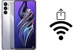 Como gerar um código QR com a senha Wifi em um Tecno Pova 3