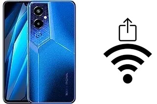 Como gerar um código QR com a senha Wifi em um Tecno Pova 4 Pro