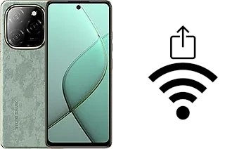 Como gerar um código QR com a senha Wifi em um Tecno Spark 20 Pro 5G