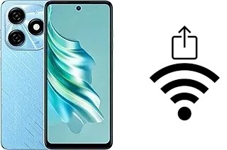 Como gerar um código QR com a senha Wifi em um Tecno Spark 20