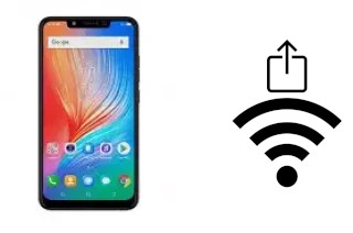 Como gerar um código QR com a senha Wifi em um Tecno Spark 3 Pro