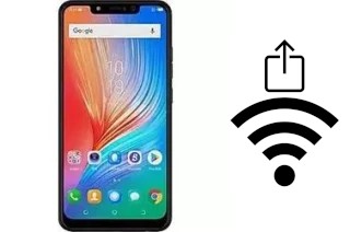 Como gerar um código QR com a senha Wifi em um Tecno Spark 3