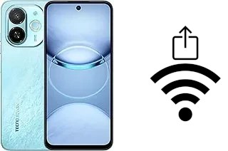 Como gerar um código QR com a senha Wifi em um Tecno Spark 30C 5G