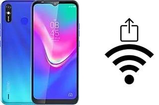 Como gerar um código QR com a senha Wifi em um Tecno Spark 4 Lite