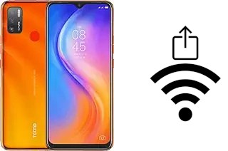 Como gerar um código QR com a senha Wifi em um TECNO Spark 5 Air