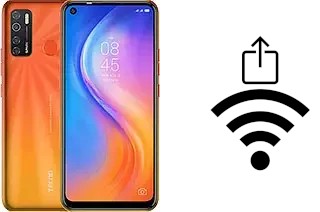 Como gerar um código QR com a senha Wifi em um TECNO Spark 5