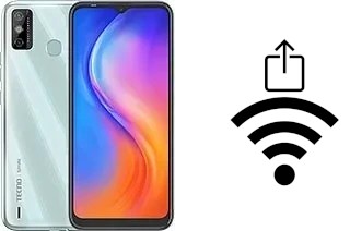 Como gerar um código QR com a senha Wifi em um Tecno Spark 6 Go