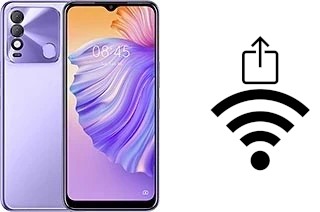 Como gerar um código QR com a senha Wifi em um Tecno Spark 8