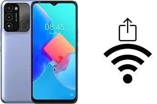 Como gerar um código QR com a senha Wifi em um Tecno Spark 8C